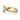 Karen | Radiant Cut Hidden Halo Flat Shank 14k Yellow Gold Engagement Ring - Diamond Daughters, Side View