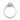 Katielee | Oval Moissanite 4 Side Stone 14k Yellow Gold Engagement Ring - Diamond Daughters, Top View