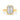 Brittanee | Bezel Emerald 14K Yellow Gold Engagement Ring - Diamond Daughters, Front View