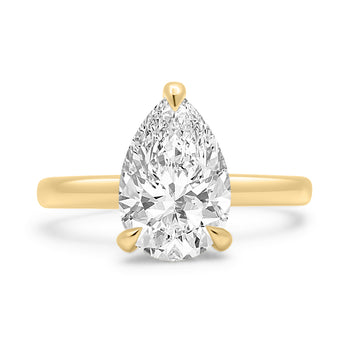 Pear Moissanite 14K Gold Engagement Ring
Diamond Daughters