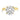 Agnes | Round Lab Grown Diamond 14K Yellow Gold Engagement Ring, Moissanite
Diamond Daughters
Front View