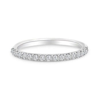 Ally | Diamond Wedding Band - Diamond Daughters