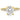 Andrea | Oval Moissanite 14k Yellow Gold Engagement Ring
Diamond Daughters
Front View