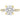 Angela | Round Moissanite 14k Yellow Gold Engagement Ring
Diamond Daughters
Front View