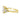 Megan | Emerald Moissanite Four Accent Stones 14K Yellow Gold Engagement Ring - Diamond Daughters, Side View