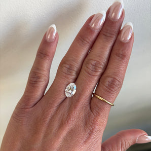 2.50CT Oval Lab Grown Diamond