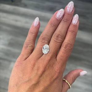 4.58CT Oval Lab Grown Diamond
