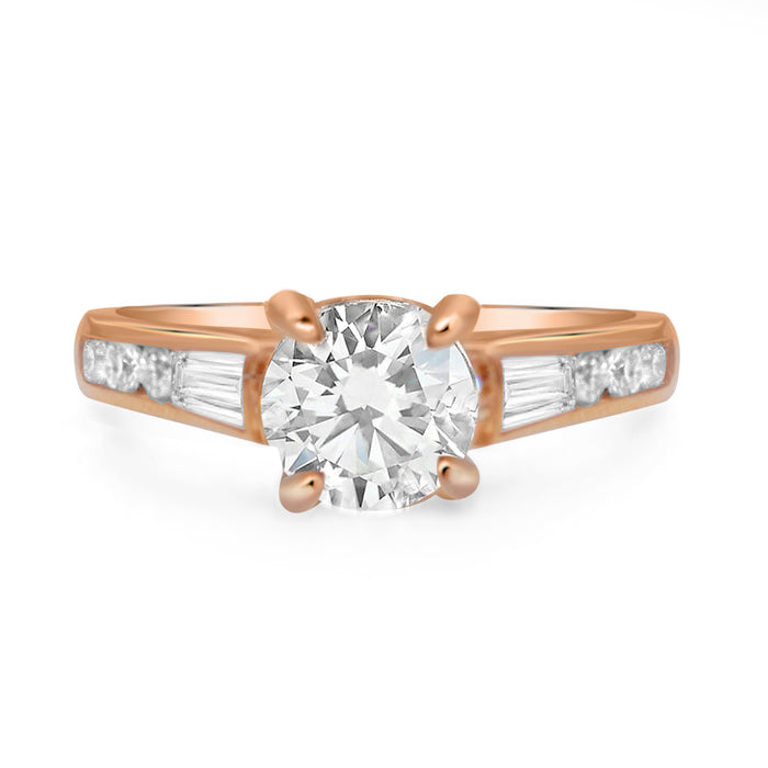 Jessie | Round Engagement Ring