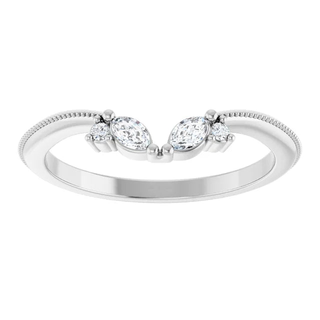 Kira |  Diamond Wedding Band