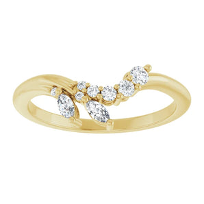 OLIVIA | Lab Grown Diamond Wedding Band