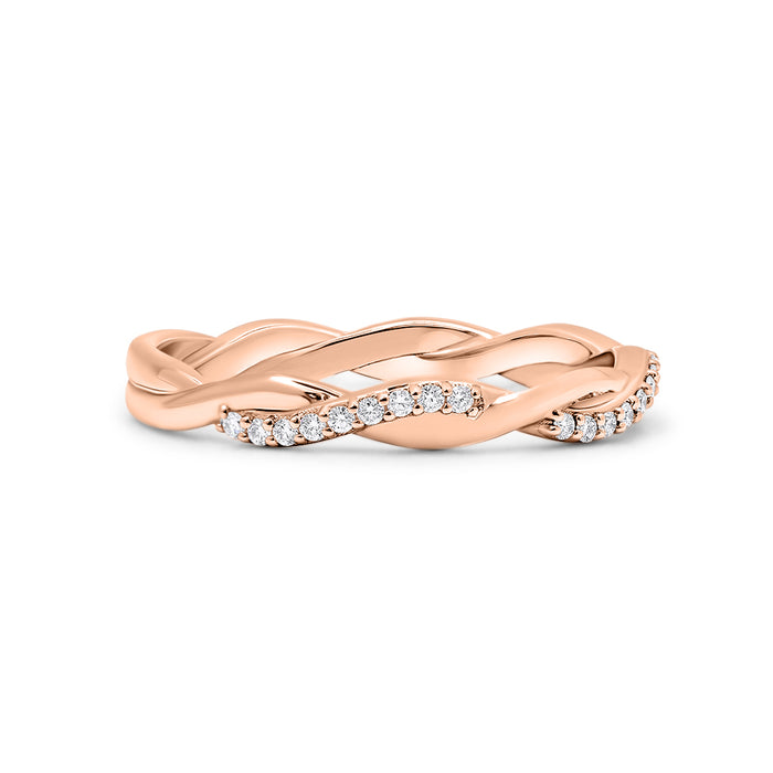 Anali | Twisted Wedding Band