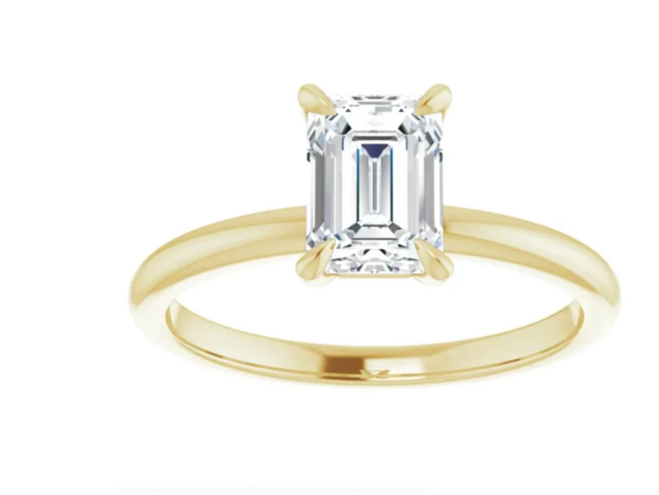 Solitaire Engagement Ring Setting