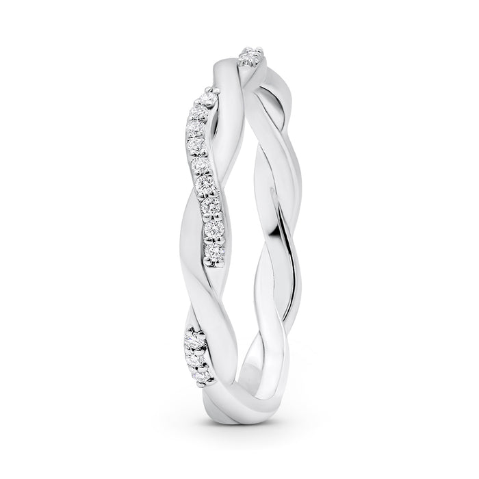 Anali | Twisted Wedding Band