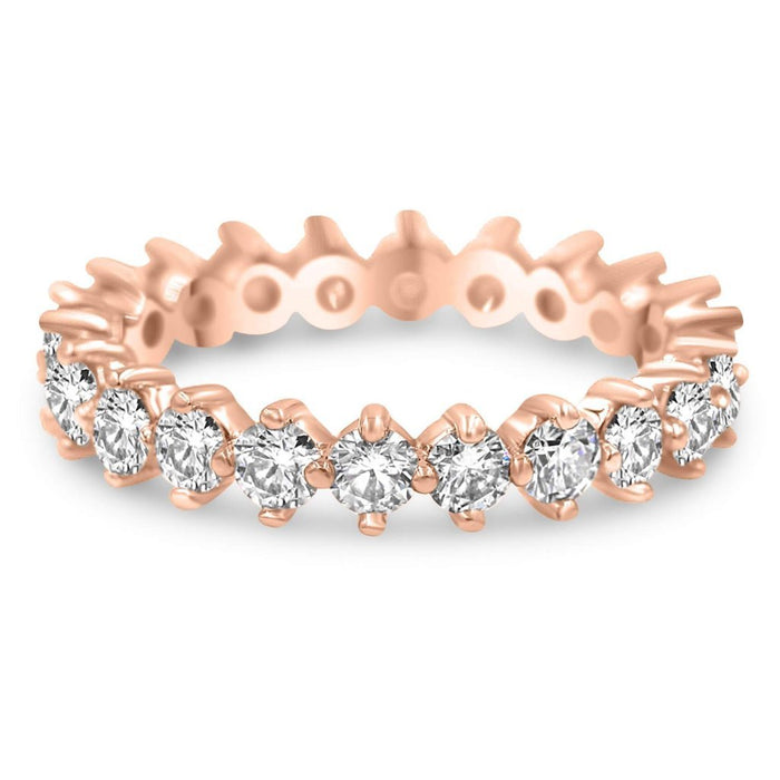 ABBY | Eternity Diamond Wedding Band - Diamond Daughters