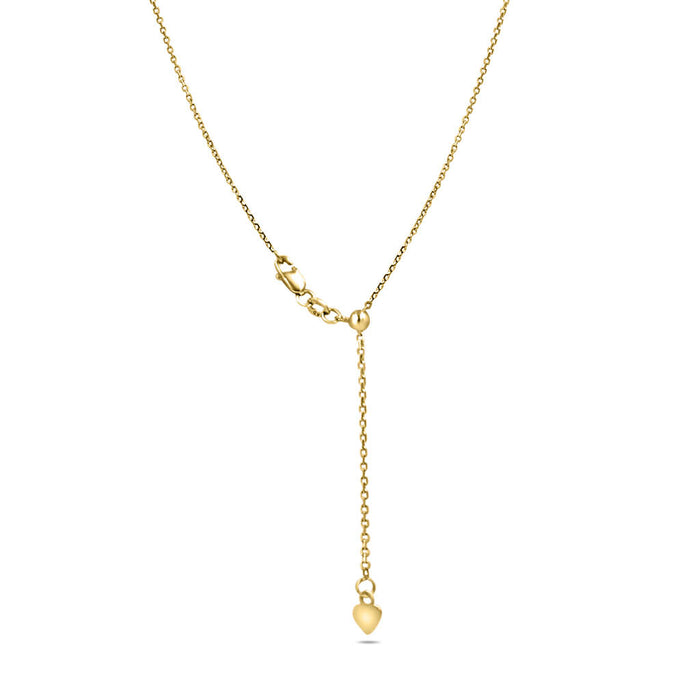 Adjustable Chain 14K Gold - Diamond Daughters