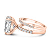 Alli May | Oval Moissanite Engagement Ring - Diamond Daughters