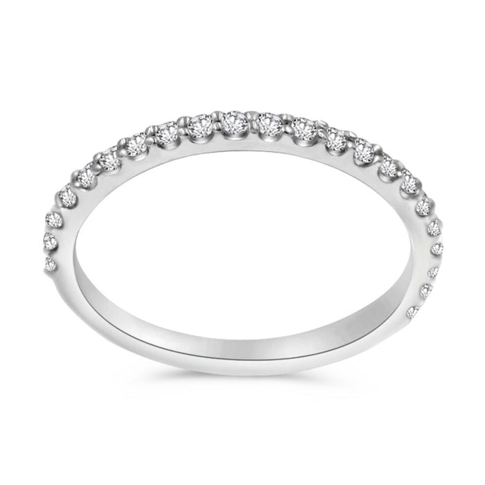 Ally | Diamond Wedding Band - Diamond Daughters