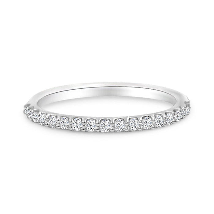 Ally | Diamond Wedding Band - Diamond Daughters