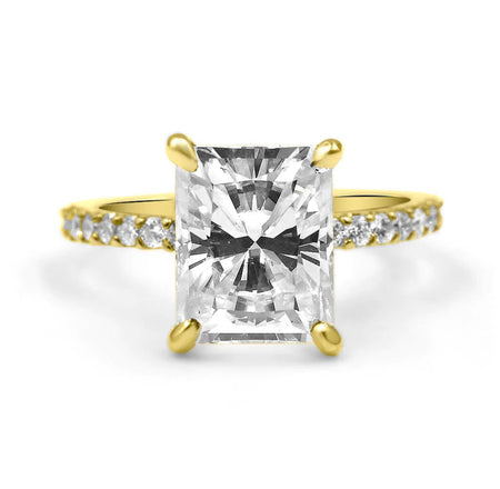 Ally Radiant Engagement Ring Setting - Diamond Daughters