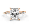 Ally | Radiant Moissanite Engagement Ring - Diamond Daughters