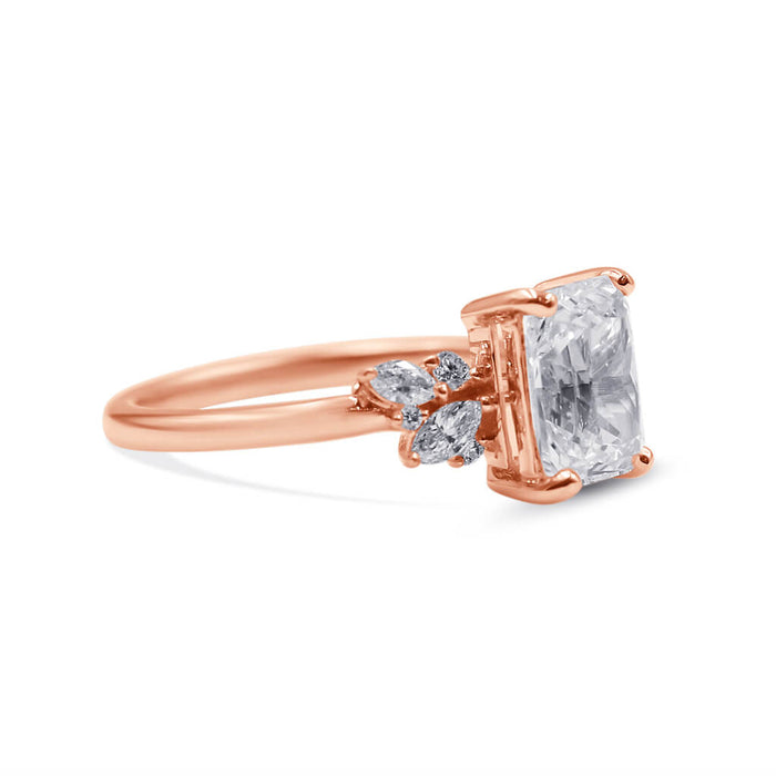 AMANDA JEAN | Radiant Engagement Ring - Diamond Daughters