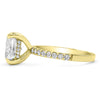 Andrea | Elongated Cushion Moissanite Engagement Ring - Diamond Daughters