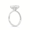 Andrea | Radiant Moissanite Engagement Ring - Diamond Daughters