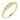 Camila | Twisted 14K Yellow Gold Wedding Band - Diamond Daughters, Top Side View