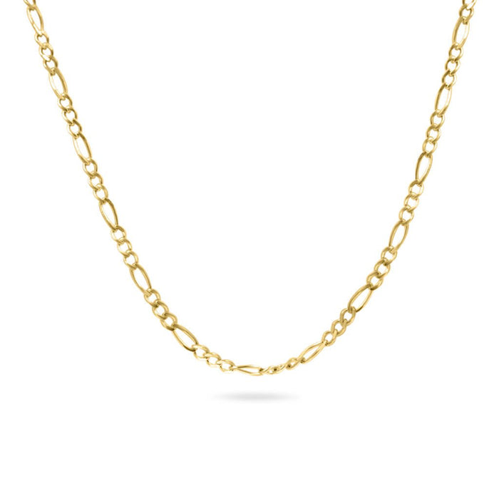 Figaro Chain 14K Gold - Diamond Daughters