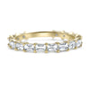 Jennifer | Baguette Diamond Wedding Band - Diamond Daughters