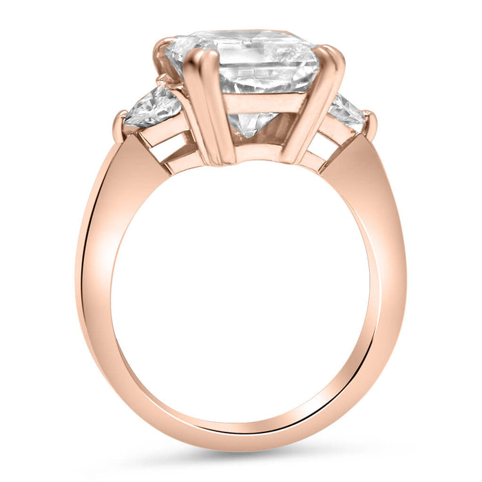 Jessica | Radiant Moissanite Engagement Ring - Diamond Daughters