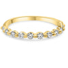 Julie | Moissanite Wedding Band - Diamond Daughters