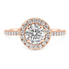 MARINE | Round Halo Engagement Ring - Diamond Daughters