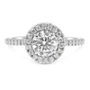 MARINE | Round Halo Engagement Ring - Diamond Daughters