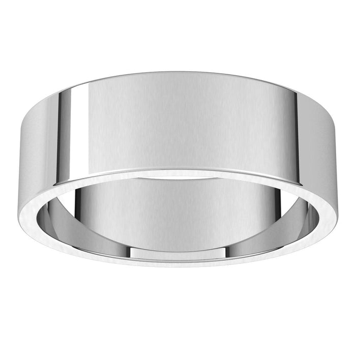 Men's Flat Wedding Band | 6MM - Diamond Daughters