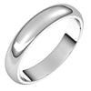 Men's Half Round Wedding Band | 4MM - Diamond Daughters