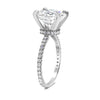 Neva | Cushion Moissanite Engagement Ring - Diamond Daughters