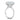 Nishika | Radiant Moissanite Hidden Halo 14K White Gold Engagement Ring - Diamond Daughters, Top Side View
