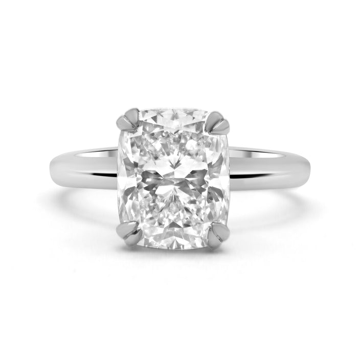 Riley | Elongated Cushion Moissanite Engagement Ring - Diamond Daughters