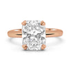 Riley | Elongated Cushion Moissanite Engagement Ring - Diamond Daughters