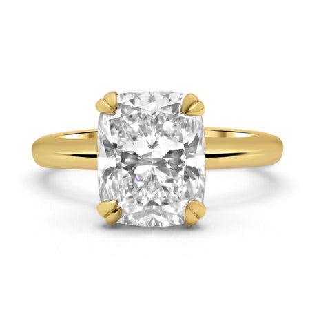 Riley | Elongated Cushion Moissanite Engagement Ring - Diamond Daughters