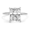 Rose Radiant Engagement Ring Setting - Diamond Daughters