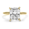 Rose | Radiant Moissanite Engagement Ring - Diamond Daughters