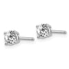 Round Cut Moissanite Studs - Diamond Daughters