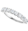 Sahar | Round Lab Grown Diamond Wedding Band - Diamond Daughters