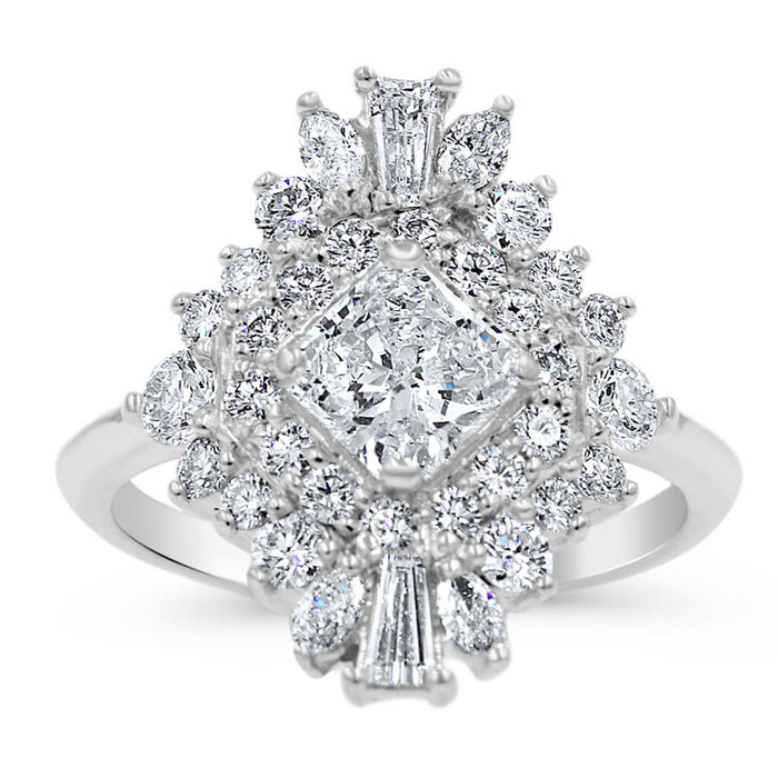 Sarah Belle| Radiant Engagement Ring - Diamond Daughters